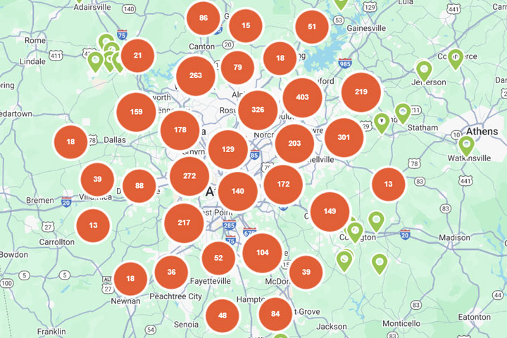 Atlanta Map